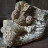 مجسمه خرس|مجسمه، تندیس، ماکت|رشت, کوی مهر|دیوار