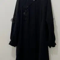 مانتو مشکی مجلسی فاخر|لباس|زنجان, |دیوار