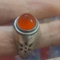 دو عدد انگشتر نقره قدیمی|بدلیجات|مبارکه, |دیوار