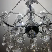 لوستر کریستالی|لوستر و چراغ آویز|تهران, نازی‌آباد|دیوار