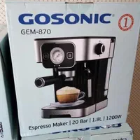 اسپرسوساز رومیزی گوسونیک مدل Gosonic Gem-870|سماور، چایساز، قهوهساز|کرمانشاه, |دیوار
