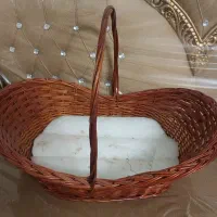 سبد حصیری چوبی|صنایع دستی و سایر لوازم تزئینی|مشهد, ادیب نیشابوری (شهرک غرب)|دیوار