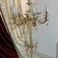 لوستر ایستاده ساعت جامیوه ای برنز