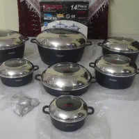 سرویس قابلمه چدن دسینی ایتالیا (اصلی و اورجینال)|ظروف پخت‌وپز|تهران, پونک|دیوار
