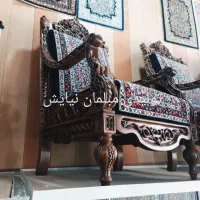 هخامنشی (مبل قالی)|مبلمان خانگی و میز عسلی|کرمان, |دیوار