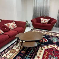 مبلمان 7نفره،جلو مبلی و 3میز عسلی|مبلمان خانگی و میز عسلی|چابهار, |دیوار