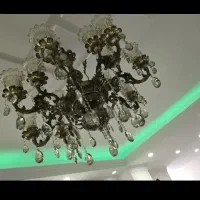 لوستر برنزی تمام برنز اصل