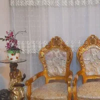 مبل سلطنتی تمام چوب راش منبت کاری شده ۹نفره|مبلمان خانگی و میز عسلی|ری, سیزده آبان|دیوار