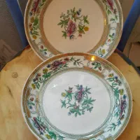 چینی خارجی قدیمی ۴تیکه|کلکسیون اشیاء عتیقه|رشت, بلوار گیلان|دیوار