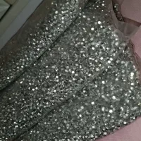 سه بسته منجوق نقره ای