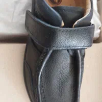 کفش پسرانه مدرسه ای چرم طبی