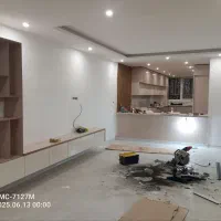 دکوراسیون داخلی نقاشی کابینت کناف پرده|خدمات پیشه و مهارت|گلبهار, شهر جدید گلبهار|دیوار