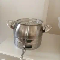 کتری رو گازی استیل