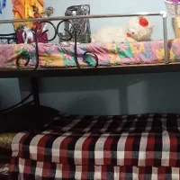تخت دو طبقه|تخت و سرویس خواب|مشکین‌دشت, |دیوار