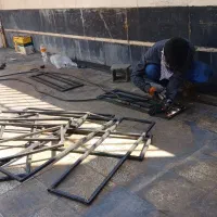 جوشکاری سیار لوله کشی اب و فاضلاب تخریب ساختمان