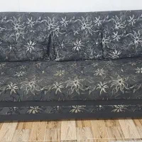 مبل هفت نفره.همراه با گل میز وکوسن