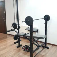 میز ورزشی۵۶کاره پروفیل۶۰در۶۰ عرض ۱۱۰دستگاه بدنسازی