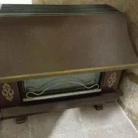 بخاری طرح شومینه بزرگ