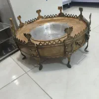 با سلام منقل کامل برنج عتیقه
