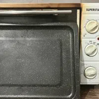 ماکروفر قدیمی نو با دستگاه ابمیوه گیری