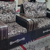 مبل ۷ نفره در حد نو|مبلمان خانگی و میز عسلی|محمدیه-قزوین, |دیوار