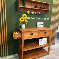 cafeebar صندلی کافی بار باغی چوب روستیک روس
