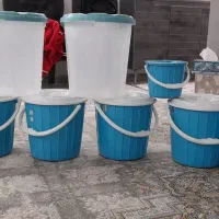 سطل حبوبات تمیز