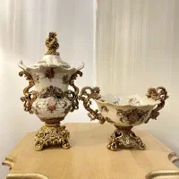 ست میوه و شکلات خوری سرامیکی