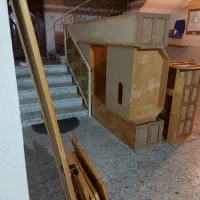فروش کمد دیواری از چوبِ نراد با روکش تخته سه لا|جاکفشی، کمد، دراور|بندر انزلی, معلم|دیوار