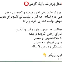 کار در منزل