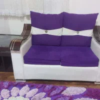 مبل 7 نفره و میز عسلی دراور و میز ناهار  6 نفره|مبلمان خانگی و میز عسلی|ساری, |دیوار