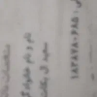 گمشده کارت ماشین بنام سعید ال بکات