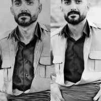 سفارش طراحی چهره|تابلو، نقاشی، عکس|بوکان, |دیوار