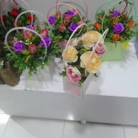 گل مصنوعی باکس گل عروسک