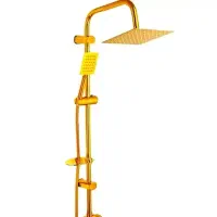 علم دوش مربع طلایی تولید کننده پخش عمده وتک