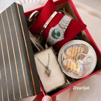 گردنبند مروارید عشق و باکس هدیه و بدلیجات|بدلیجات|شیراز, معالی‌آباد|دیوار