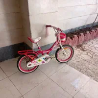دوچرخه ۱۶ دخترانه در حد نو