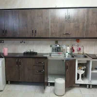 کابینت کامل آشپزخانه ام دی اف|مصالح و تجهیزات ساختمان|اشتهارد, |دیوار