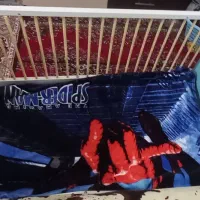 تخت گهواره کودک|تخت و سرویس خواب|برازجان, |دیوار