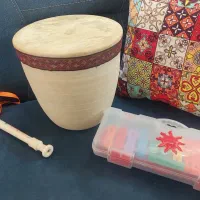 فروش بلز، فلوت، طبلک سفالی