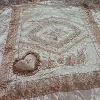 روتختی دو نفره ۸ تکه بسیار شیک مناسب جهیزیه
