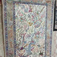 یک جفت قالیچه (فرش)اصفهانی دستباف