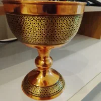 ظرف مسی تلفیق هنر