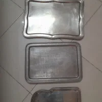 سینی ورشاب قدیمی.کاسه مسی .قاشق وچنگال قدیم|کلکسیون اشیاء عتیقه|اصفهان, رکن الدوله غربی|دیوار