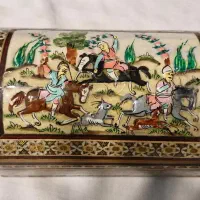 جعبه جواهر خاتم کاری