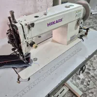چرخ خیاطی صنعتی راسته دوپایه ۸درجه هیکاری