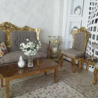 مبل استیل ورق طلا|مبلمان خانگی و میز عسلی|مشهد, طلاب|دیوار