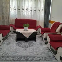 مبل۷نفره راحتی تمیزسالم|مبلمان خانگی و میز عسلی|قم, شهر قائم|دیوار