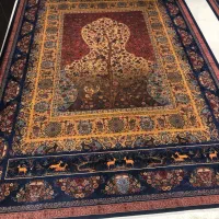 قالی ۹ متری نو برند دیبا (دستبافت گونه) و طرح خاص|فرش|سیرجان, |دیوار