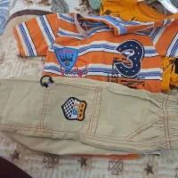 فروش چند دست لباس پسرانه نو تا دوسال نیم